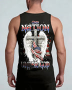 Cowgic One Nation Under God Men's All Over Print Shirt