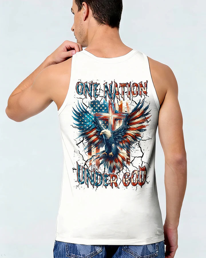 Cowgic One Nation Under God Men's All Over Print Shirt