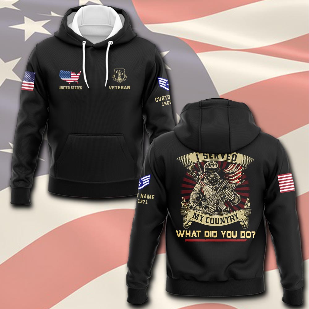 Cowgic Custom AIR NATIONAL GUARD Veteran