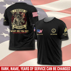 Cowgic Custom ARMY NATIONAL GUARD Veteran