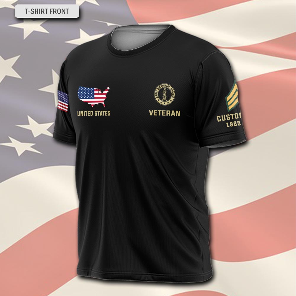 Cowgic Custom ARMY NATIONAL GUARD Veteran