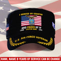 Cowgic Veteran U.S AIR FORCE Military Printed Cap