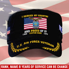 Cowgic Veteran U.S AIR FORCE Military Printed Cap
