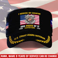 Cowgic Veteran U.S COAST GUARD Military Printed Cap