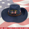 Cowgic Custom U.S NAVY - COWBOY HAT