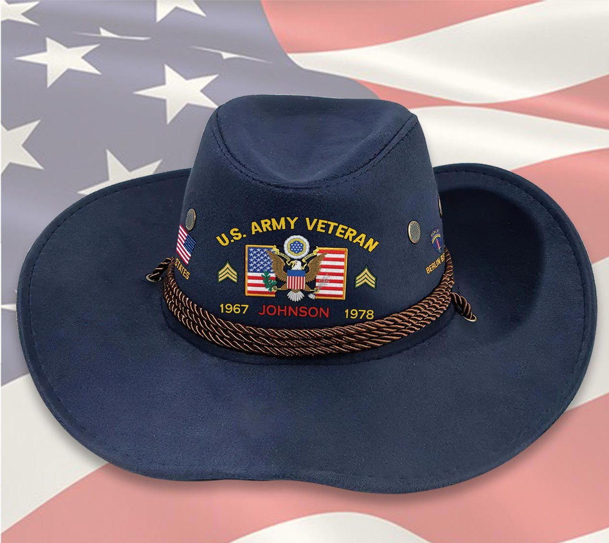 Cowgic Custom ARMY DIVISION - COWBOY HAT