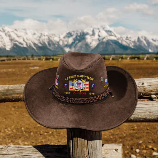 Cowgic Custom COAST GUARD RATING - COWBOY HAT