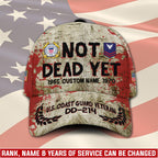 Cowgic Veterans U.S. Coast Guard Custom Printed Cap