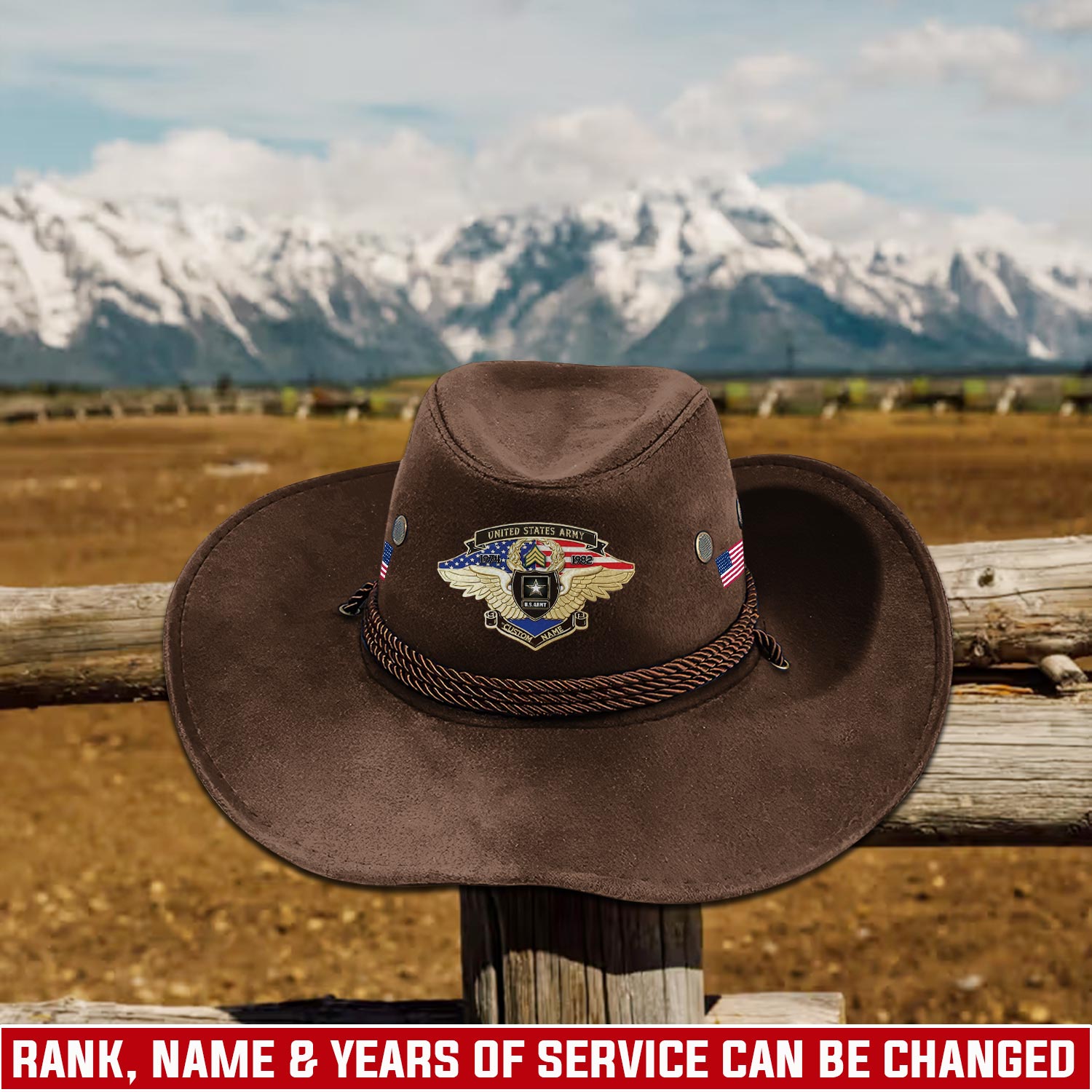Cowgic Custom U.S. Army - United States 250th Anniversary