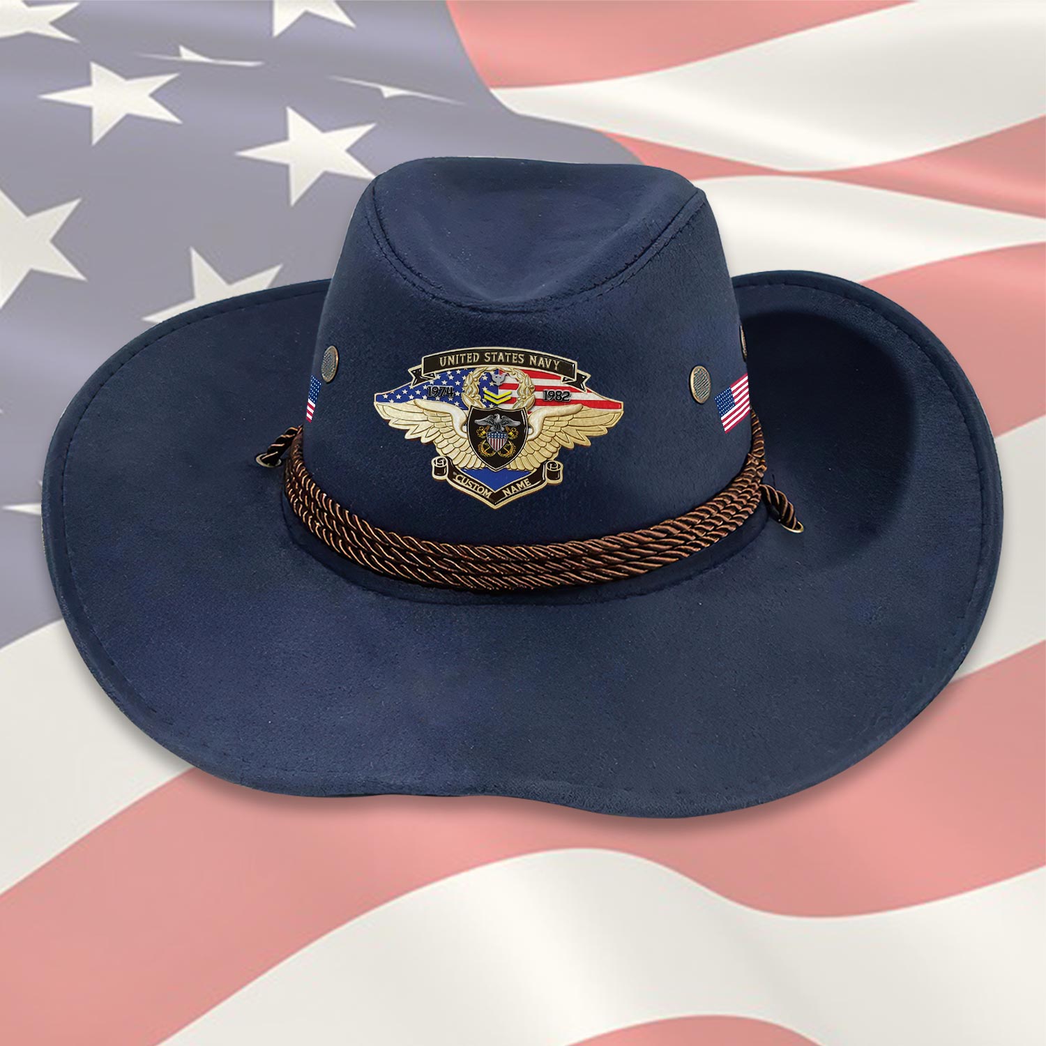Cowgic Custom U.S.Navy - United States 250th Anniversary