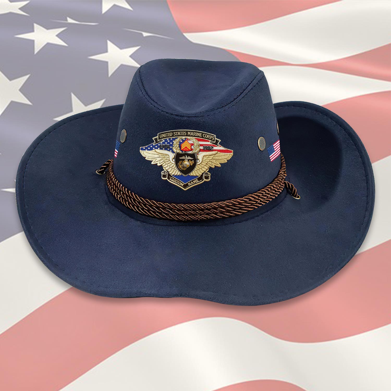 Cowgic Custom U.S. MARINE CORPS - United States 250th Anniversary