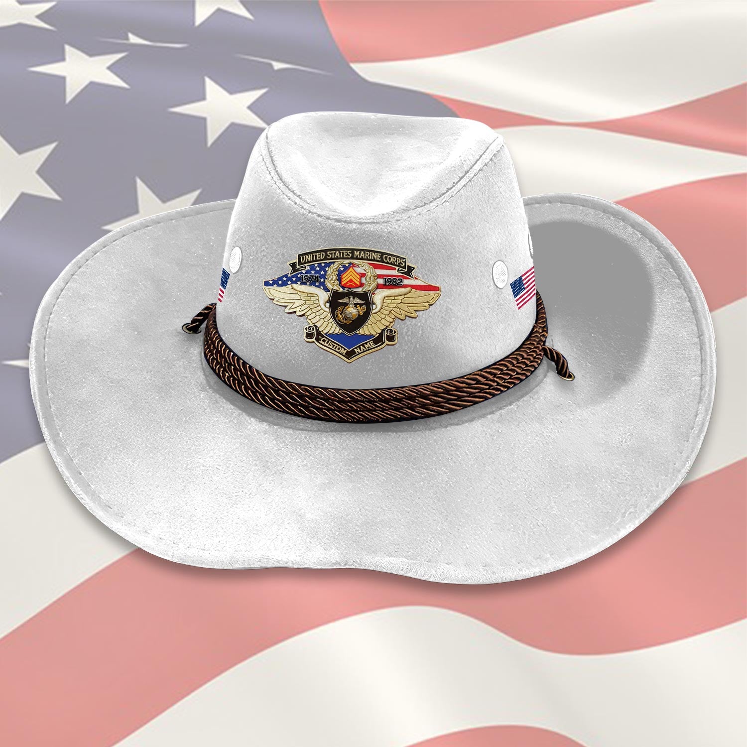 Cowgic Custom U.S. MARINE CORPS - United States 250th Anniversary