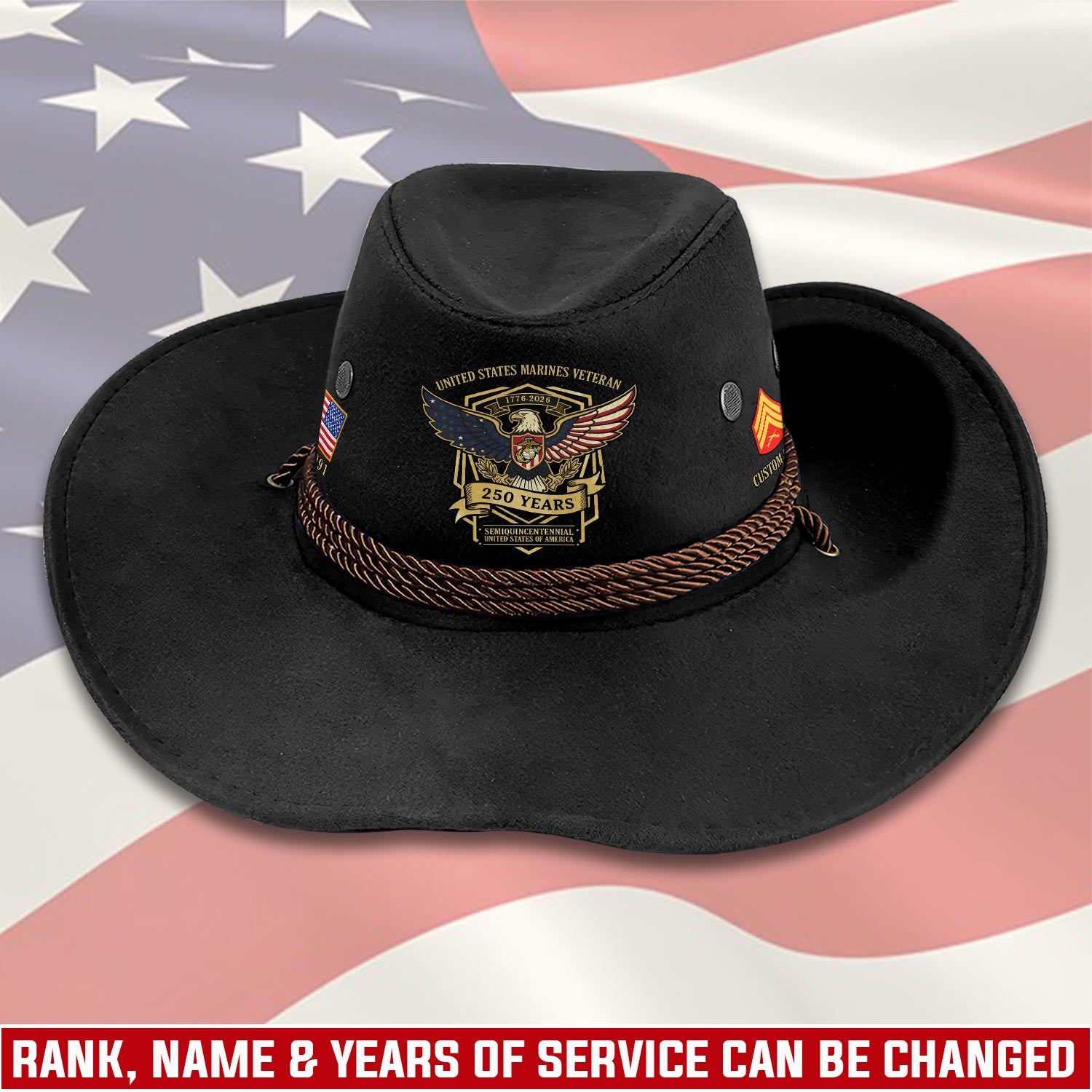Cowgic Custom U.S. MARINE CORPS - 250th Anniversary