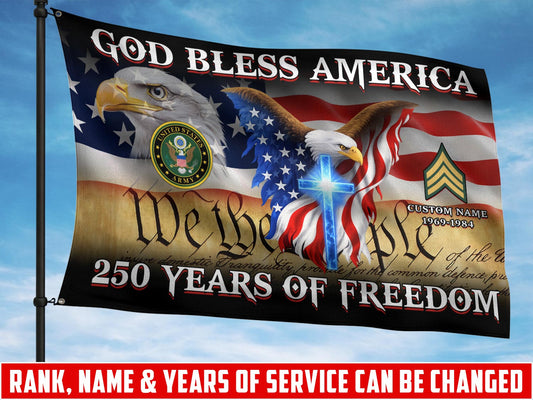 Cowgic U.S. Army - Flying Flag Custom