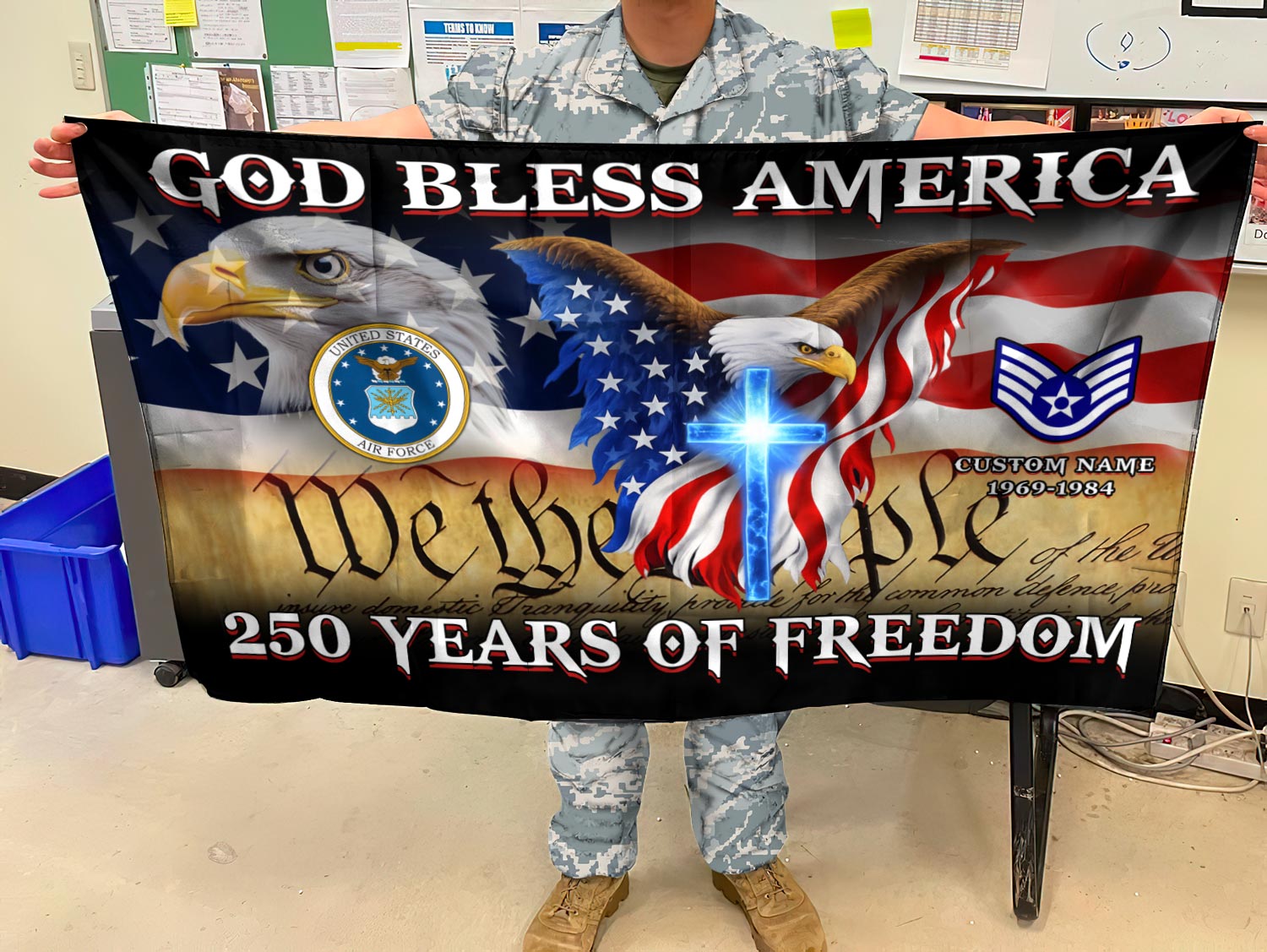 Cowgic U.S. Air Force - Flying Flag Custom