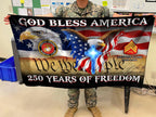 Cowgic U.S. Marine Corps - Flying Flag Custom