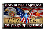 Cowgic U.S. Marine Corps - Flying Flag Custom