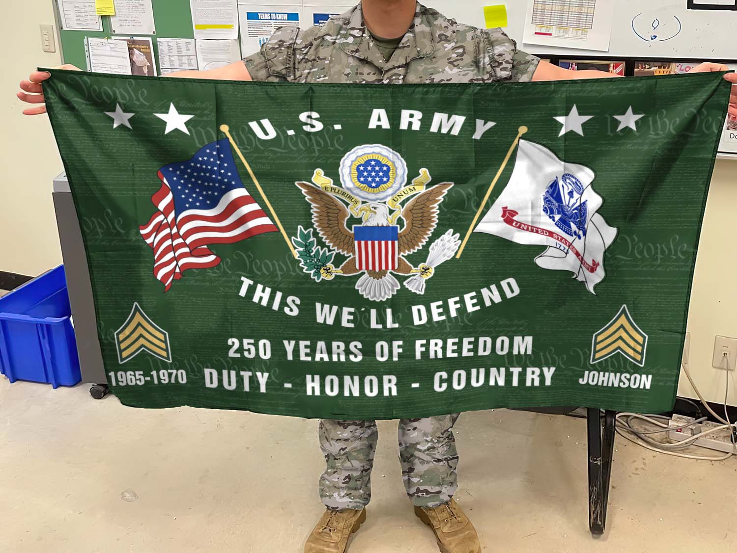 Cowgic U.S. Army - Flying Flag