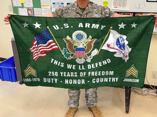 Cowgic U.S. Army - Flying Flag