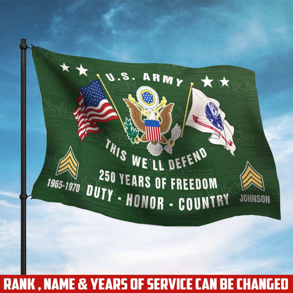 Cowgic U.S. Army - Flying Flag