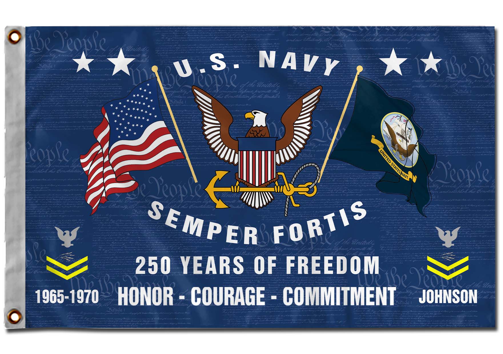 Cowgic U.S. Navy - Flying Flag