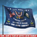 Cowgic U.S. Navy - Flying Flag