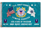 Cowgic U.S. Coast Guard - Flying Flag