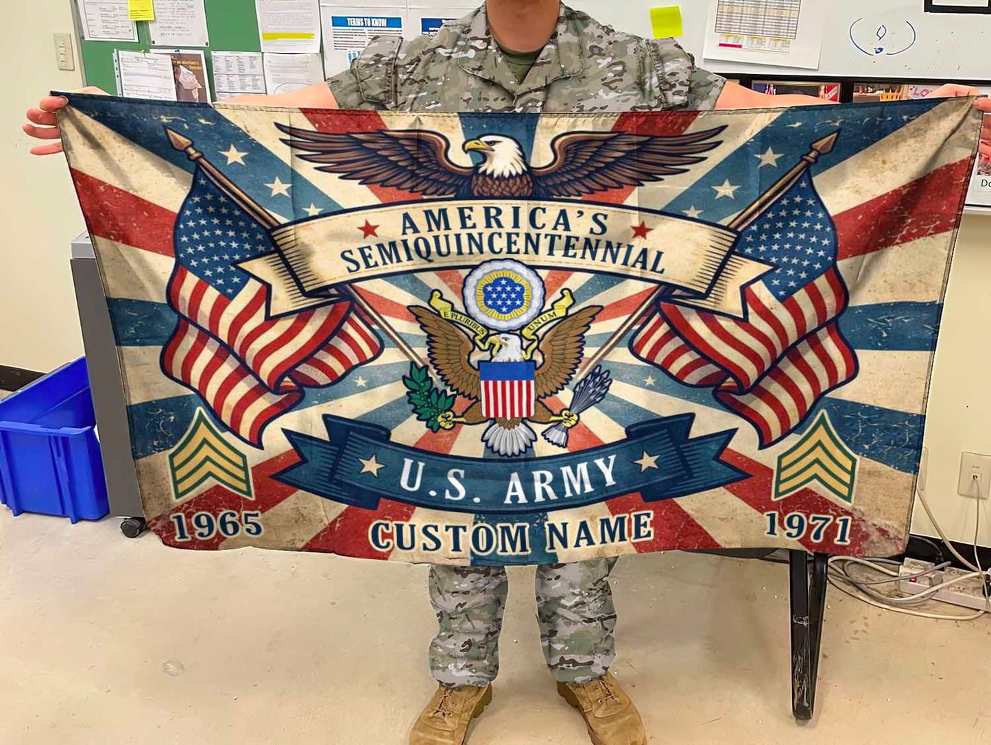 Cowgic Custom U.S. Army - Flying Flag