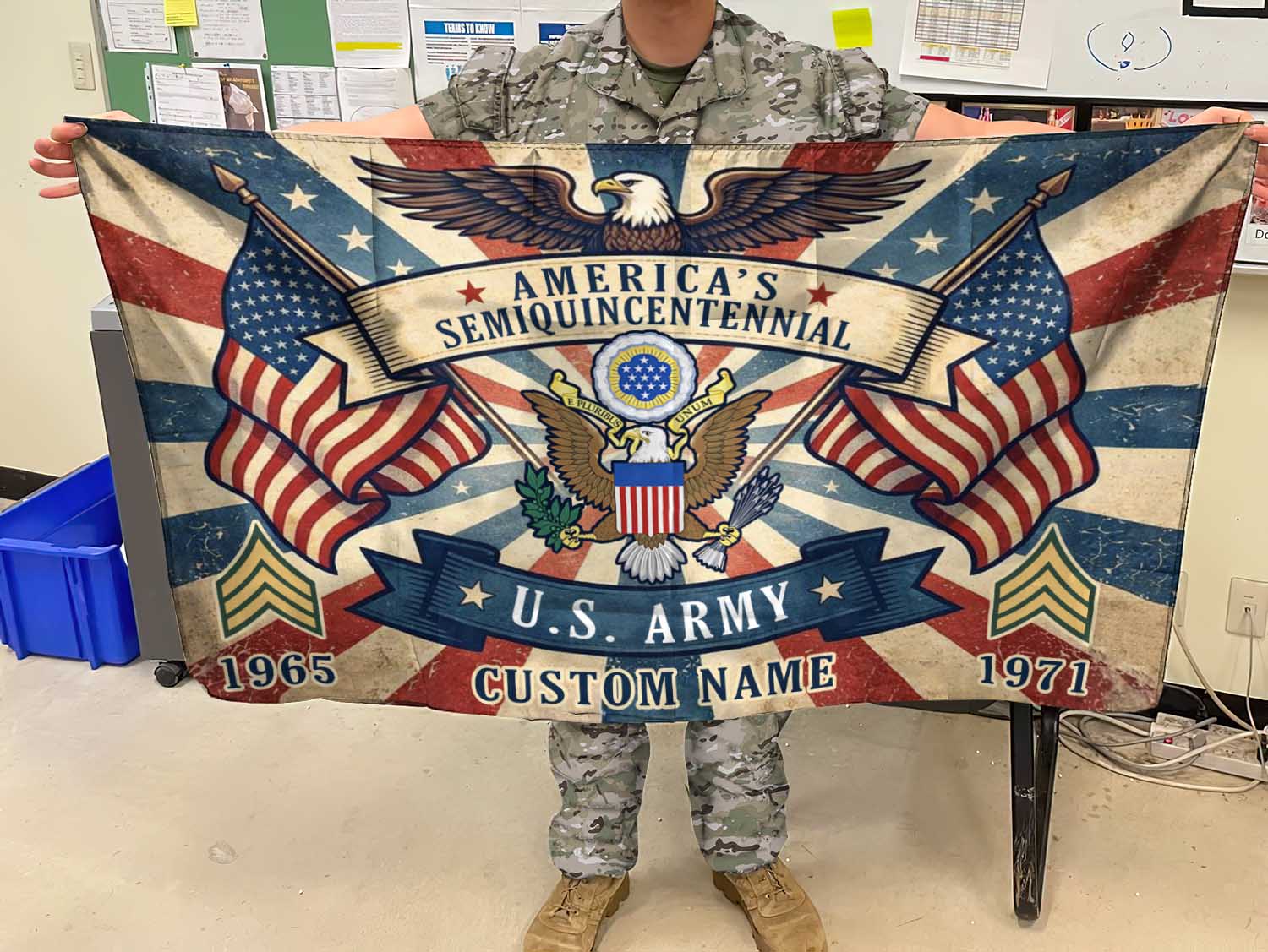 Cowgic Custom U.S. Army - Flying Flag