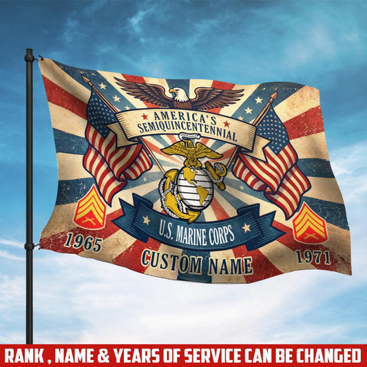 Cowgic Custom U.S. Marine Corps - Flying Flag