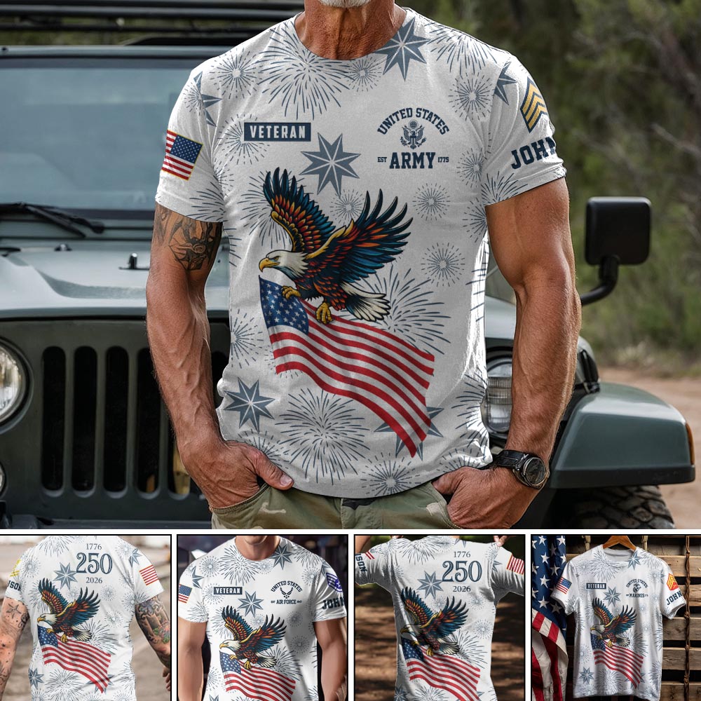 Cowgic Custom America 250 Shirt Honor a Milestone