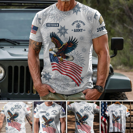 Cowgic Custom America 250 Shirt Honor a Milestone