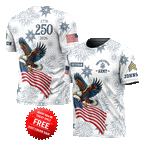 Cowgic Custom America 250 Shirt Honor a Milestone