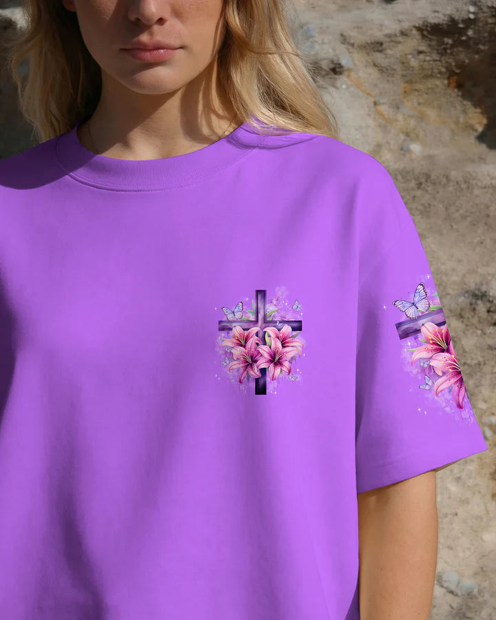 Cowgic Lord Stood With Me Women's All Over Print Shirt