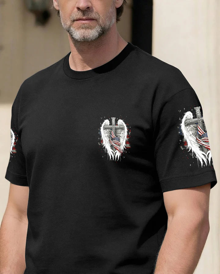 Cowgic One Nation Under God Men's All Over Print Shirt