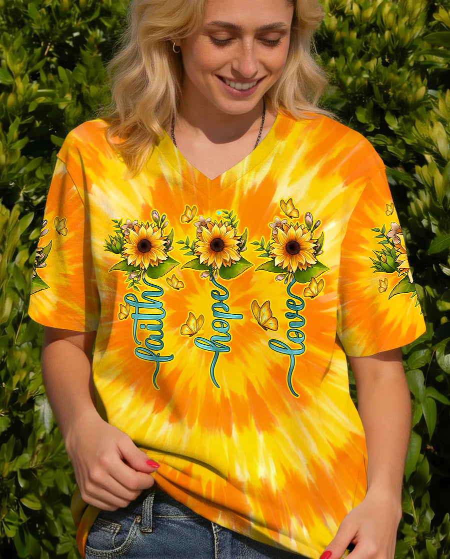Cowgic Faith Hope Love All Over Print Shirt