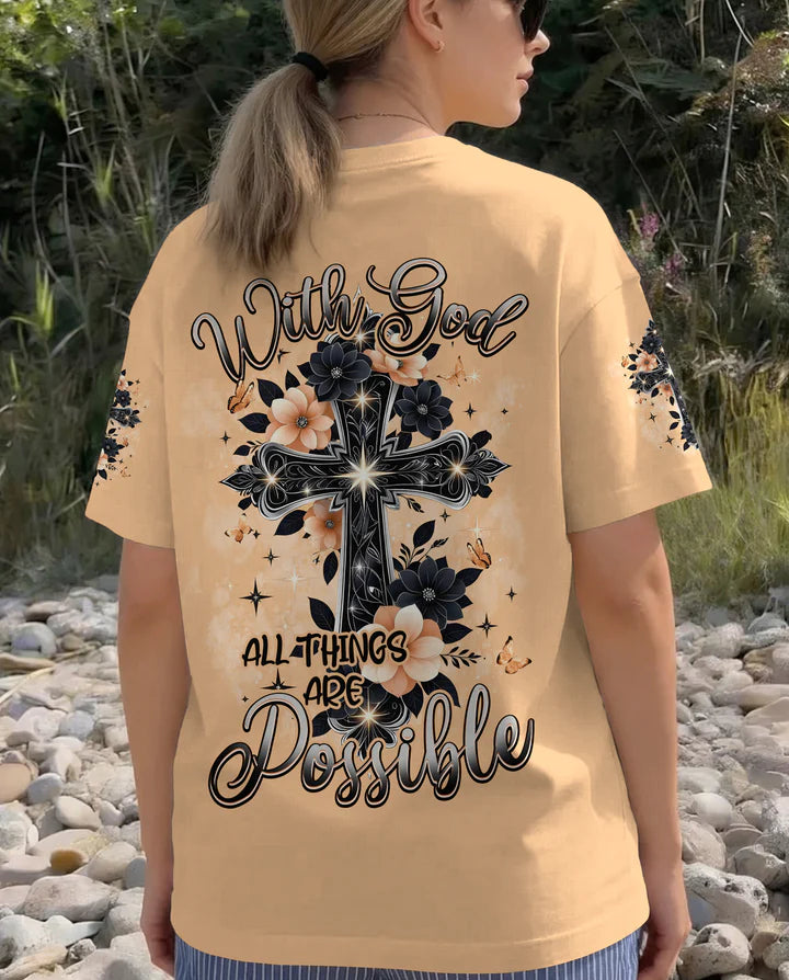 Cowgic I'm Covered In Grace Women's All Over Print Shirt