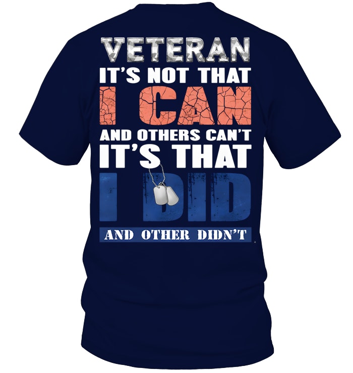 Cowgic VETERAN IT'S NOT THAT I CAN AND OTHERS CAN'T IT'S THAT I DID AND OTHER DIDN'T