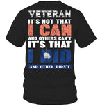 Cowgic VETERAN IT'S NOT THAT I CAN AND OTHERS CAN'T IT'S THAT I DID AND OTHER DIDN'T