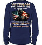 Cowgic Veteran – Don’t think because my time