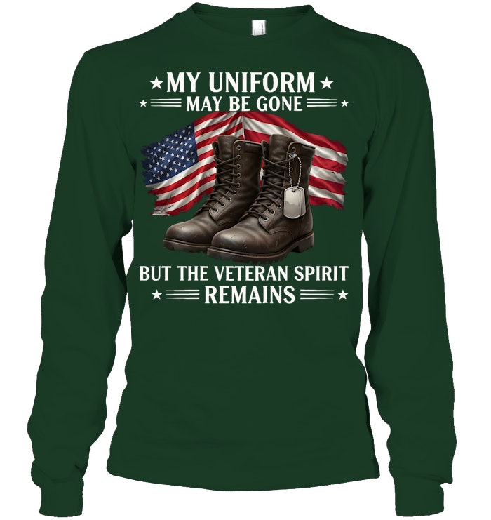 Cowgic Veteran MY UNIFORM MAY BE GONE