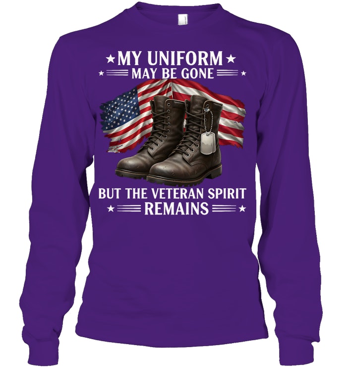 Cowgic Veteran MY UNIFORM MAY BE GONE