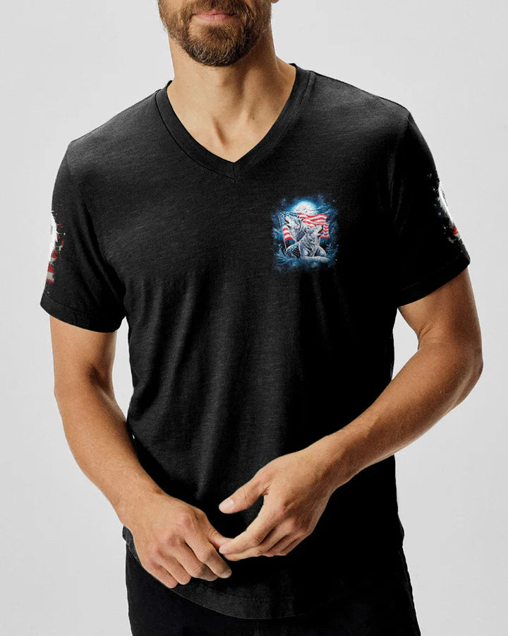 Cowgic One Nation Under God Men's All Over Print Shirt