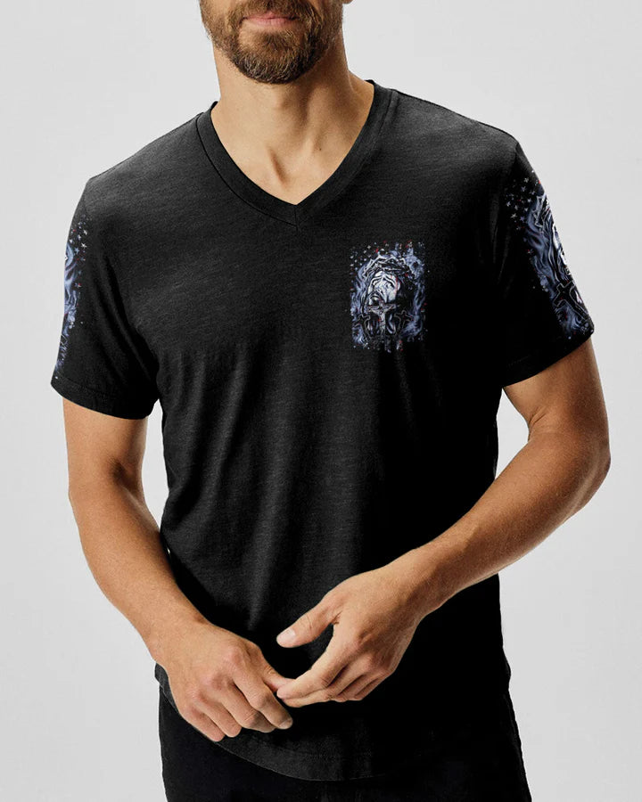 Cowgic I Only Kneel For One Man Men's All Over Print Shirt