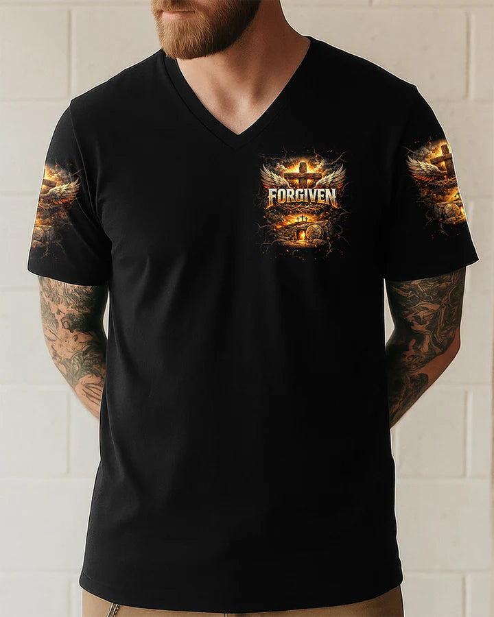 Cowgic Forgiven Wings Men's All Over Print Shirt