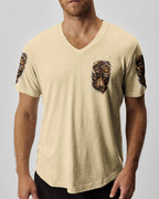 Cowgic He Died For Me So I Live For Him Men's All Over Print Shirt