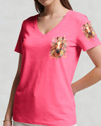 Cowgic This Girl Runs On Jesus And Horses Women's All Over Print Shirt
