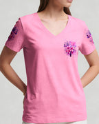 Cowgic Blessed By God Saved By Jesus Women's All Over Print Shirt