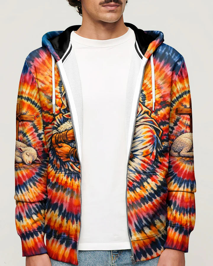 Cowgic God And Lamb Swirl Men's All Over Print Shirt