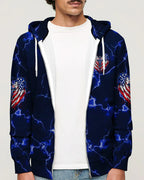 Cowgic One Nation Under God Cross Wings Men's All Over Print Shirt
